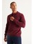 ALTINYILDIZ CLASSICS Erkek Bordo Standart Fit Normal Kesim Polo Yaka Pamuklu Triko Kazak 1