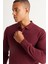 ALTINYILDIZ CLASSICS Erkek Bordo Standart Fit Normal Kesim Polo Yaka Pamuklu Triko Kazak 3