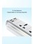 MC18 8in1 3 Adet USB 1 Adet Type-C ve 4 Adet Fuchsia Priz Dönüştürücü 2m 2