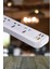 MC18 8in1 3 Adet USB 1 Adet Type-C ve 4 Adet Fuchsia Priz Dönüştürücü 2m 4