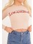 23254241 Kaşkorse Los Angeles Baskılı Crop Bluz Tas 1