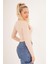 23254241 Kaşkorse Los Angeles Baskılı Crop Bluz Tas 4
