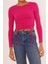 23254005 Sandy Önü Tünelli Büzgülü Uz.kol Bluz Fusya 1
