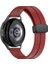 Huawei Watch Gt 2 46 mm Silikon Kordon Magnetik D Tokalı Spor Kayış Mıknatıslı Toka 2