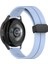 Samsung Gear S3 Silikon Kordon Magnetik D Tokalı Spor Kayış Mıknatıslı Toka 2