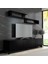 X4032 Siyah Tv Ünitesi 210 cm 1