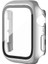 Apple Watch Seri 9-8-7 41MM Uyumlu Ekran ve Kasa Koruyucu Gümüş 1