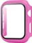 Apple Watch Seri 8-7 41MM Uyumlu Ekran ve Kasa Koruyucu Barbie Pembesi 1
