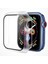 Apple Watch Seri 3-2 38MM Uyumlu Ekran ve Kasa Koruyucu Buzlu Şeffaf 1