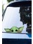 Quart Aksesuar 16 x 6 cm Yoda Sticker Araba Laptop Oto Motor Sticker 3