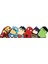 15X4 cm Super Kahramanlar Sticker Araba Laptop Oto Motor Sticker 1
