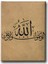 Allah-U Nurüs Semavati Vel Arz (Nur Suresi 35.ayet ) Hat Tablo 1