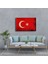 Türk Bayrağı Kanvas Tablo 3