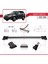 Subaru Forester 2013-2018 Arası ile Uyumlu Fly Model Ara Atkı Tavan Barı Gri 3 Adet Bar 3