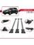 Subaru Forester 2013-2018 Arası ile Uyumlu Fly Model Ara Atkı Tavan Barı Gri 3 Adet Bar 4