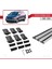 Toyota Sienna (XL10) 1998-2003 Arası ile Uyumlu Fly Model Ara Atkı Tavan Barı Gri 3 Adet Bar 5