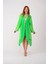 Itayan Ipek Detaylı Oversize Kaftan 4