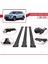 Ssangyong Korando (C300) 2019 ve Sonrası ile Uyumlu Fly Model Ara Atkı Tavan Barı Siyah 3 Adet Bar 4