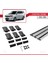 Ssangyong Turismo 2013-2019 Arası ile Uyumlu Fly Model Ara Atkı Tavan Barı Gri 3 Adet Bar 5
