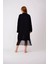 Itayan Ipek Detaylı Oversize Kaftan 3