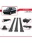 Kia Sorento 2010-2014 Arası ile Uyumlu Fly Model Ara Atkı Tavan Barı Siyah 3 Adet Bar 4