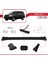 Honda Pilot 2003-2008 Arası ile Uyumlu Fly Model Ara Atkı Tavan Barı Siyah 3 Adet Bar 3