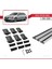 Skoda Superb Combı 2015-2020 Arası ile Uyumlu Fly Model Ara Atkı Tavan Barı Gri 3 Adet Bar 5