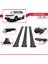 Nissan Qashqai 2014-2017 Arası ile Uyumlu Fly Model Ara Atkı Tavan Barı Siyah 3 Adet Bar 4