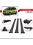Chevrolet Spark 2009-2014 Arası ile Uyumlu Fly Model Ara Atkı Tavan Barı Siyah 3 Adet Bar 4