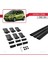 Chevrolet Spark 2009-2014 Arası ile Uyumlu Fly Model Ara Atkı Tavan Barı Siyah 3 Adet Bar 5