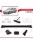 Nissan Primera (W11) 1998-2001 Arası ile Uyumlu Fly Model Ara Atkı Tavan Barı Siyah 3 Adet Bar 3