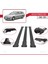 Nissan Primera (W11) 1998-2001 Arası ile Uyumlu Fly Model Ara Atkı Tavan Barı Siyah 3 Adet Bar 4