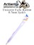 Işıklı Unicorn Uçlu Kalem Seti Mor 0.7 mm 1 Paket Unicorn Başlıklı Versatil Kalem Süslü Silikonlu Hediyelik Kalem 2