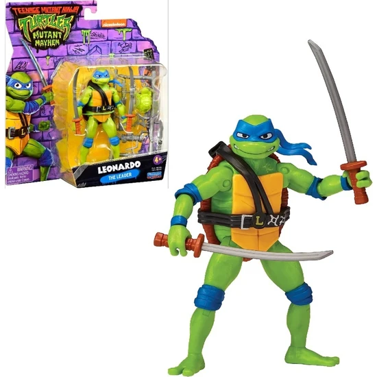 Tmnt Ninja Kaplumbağalar Aksiyon Figürler 11 cm Leonardo The Leader