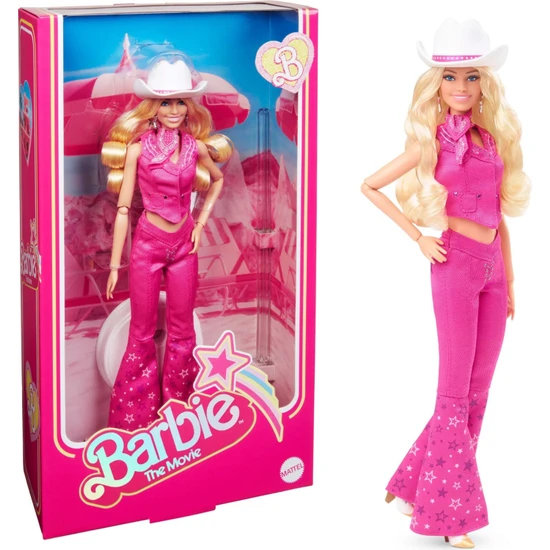 Barbie Movie Kovboy Şapkalı Bebek