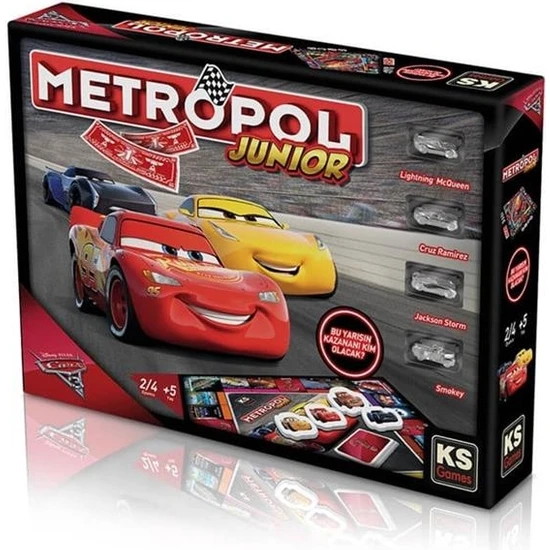 Ks Games Cars Metropol Junior Kutu Oyunu