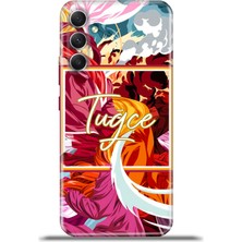Cupcase Samsung Galaxy A34 5g Kılıf Silikon Esnek Kamera Koruma Kişiye Özel Isim - Renkli Düşün