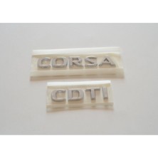 Çakır Grup 'corsa Cdti' Bagaj Yazısı 177447 (Corsa D)