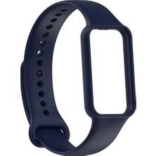 HEPTEKİLETİŞİM Xiaomi Amazfit Band 7 Silikon Kordon Gösterişli Yumuşak Silikon Tasarım (Krd-87)