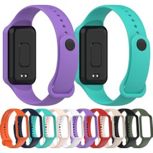 HEPTEKİLETİŞİM Xiaomi Amazfit Band 7 Silikon Kordon Gösterişli Yumuşak Silikon Tasarım (Krd-87)