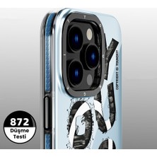 YoungKit iPhone 14 Pro Max Uyumlu Kılıf Magsafe Şarj Özellikli Yazı Temalı Youngkit Mechanic Serisi Kapak