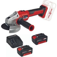 Einhell Axxıo 18/125 Q 2X4.0AH  Akülü Avuç Taşlama