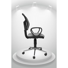 Obc Ofis Büro Concept Elıte Fileli Ofis Koltuğu Öğrenci Çalışma Sandalyesi - Krom