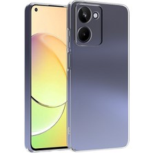 HEPTEKİLETİŞİM Realme 10 4g Şeffaf Kılıf Yumuşak Ince Tasarımlı Kapak (Süper)