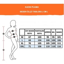 Farya Home Dreamy Likralı Dantel Detaylı Çiçek Desenli Bermuda Kapri Takım