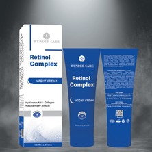 Wunder Care Retinol Krem - Gece Kremi - Hyaluronik Acid - Collagen - Niacinamide - Arbutin - Night Cream 100 ML