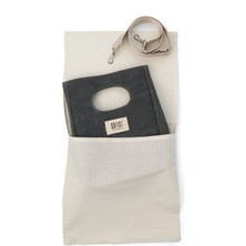 Sofist İstanbul Mineur Waxed Canvas Tote Bag Ayarlanabilir Askılı Mumlu Kanvas Kadın El ve Omuz Çantası