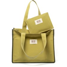 Sofist İstanbul Moyen Waxed Canvas Tote Bag Mumlu Kanvas Kadın Omuz Çantası