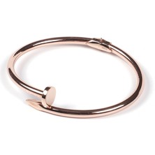Altın Köşe Rosegold Çivi Kelepçe