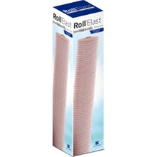Roll Elast Tıbbi Elastik Bandaj 20 cm x 3.5 mt Ten Rengi - 10 Kutu